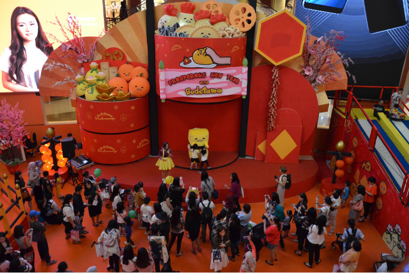 Prosperous Chinese New Year with Gudetama at Summarecon Mal Kelapa Gading