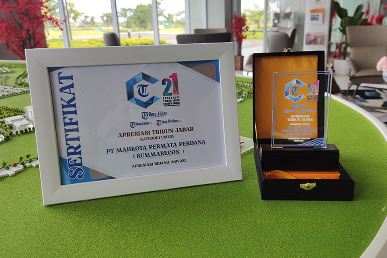 Innovation Award from Tribun Jabar