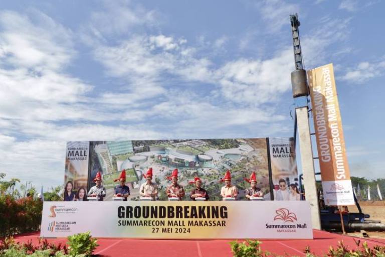 Completing the Integrated City of Summarecon Mutiara Makassar Summarecon Mall Makassar Holds Groundbreaking Ceremony