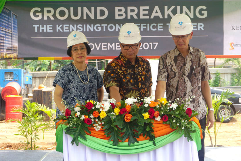 Ground Breaking of &lsquo;The Kensington Office Tower&rsquo; at Summarecon Kelapa Gading