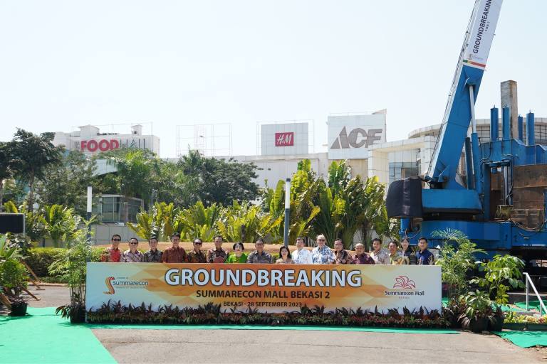 Groundbreaking Ceremony Summarecon Mall Bekasi Phase 2