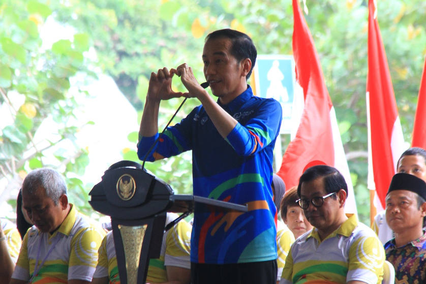 President Jokowi Attends 2018 International Disability Day at Summarecon Mall Bekasi