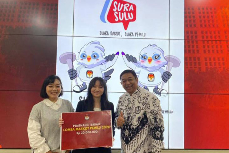 Awesome! 2024 Election Mascot Created by Pradita&rsquo;s University Student