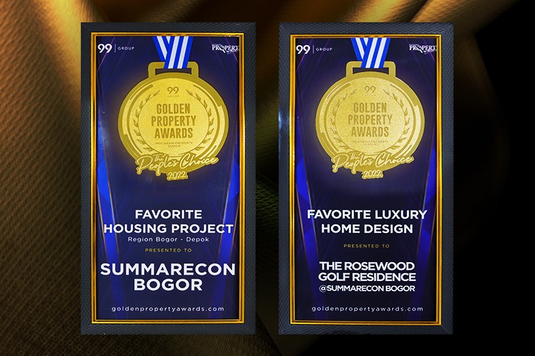 Summarecon Bogor Receives Two Golden Property Awards 2022