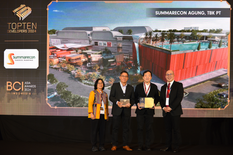 Summarecon Wins Top 10 Developer Award at BCI Asia Awards 2024