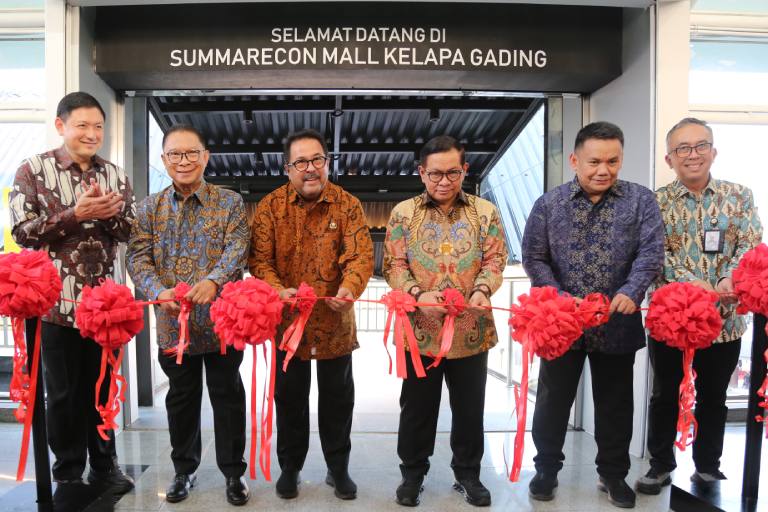Naming Rights for LRT Jakarta Boulevard Utara Summarecon Mall Station Inaugurated