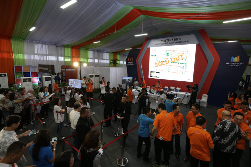 The First Stage Of Summarecon Bandung Commercial Shop's Sales Have Succeeded